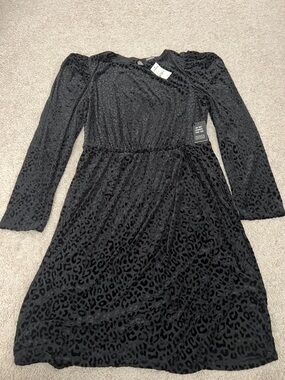 black long sleeve dress express Louisa Long Sleeve Slinky Maxi Dress / Black | MESHKI main image 1
